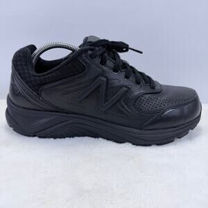 New Balance 840 4E Mens Walking Casual Leather Sneakers Black MW840BK2 Size 10